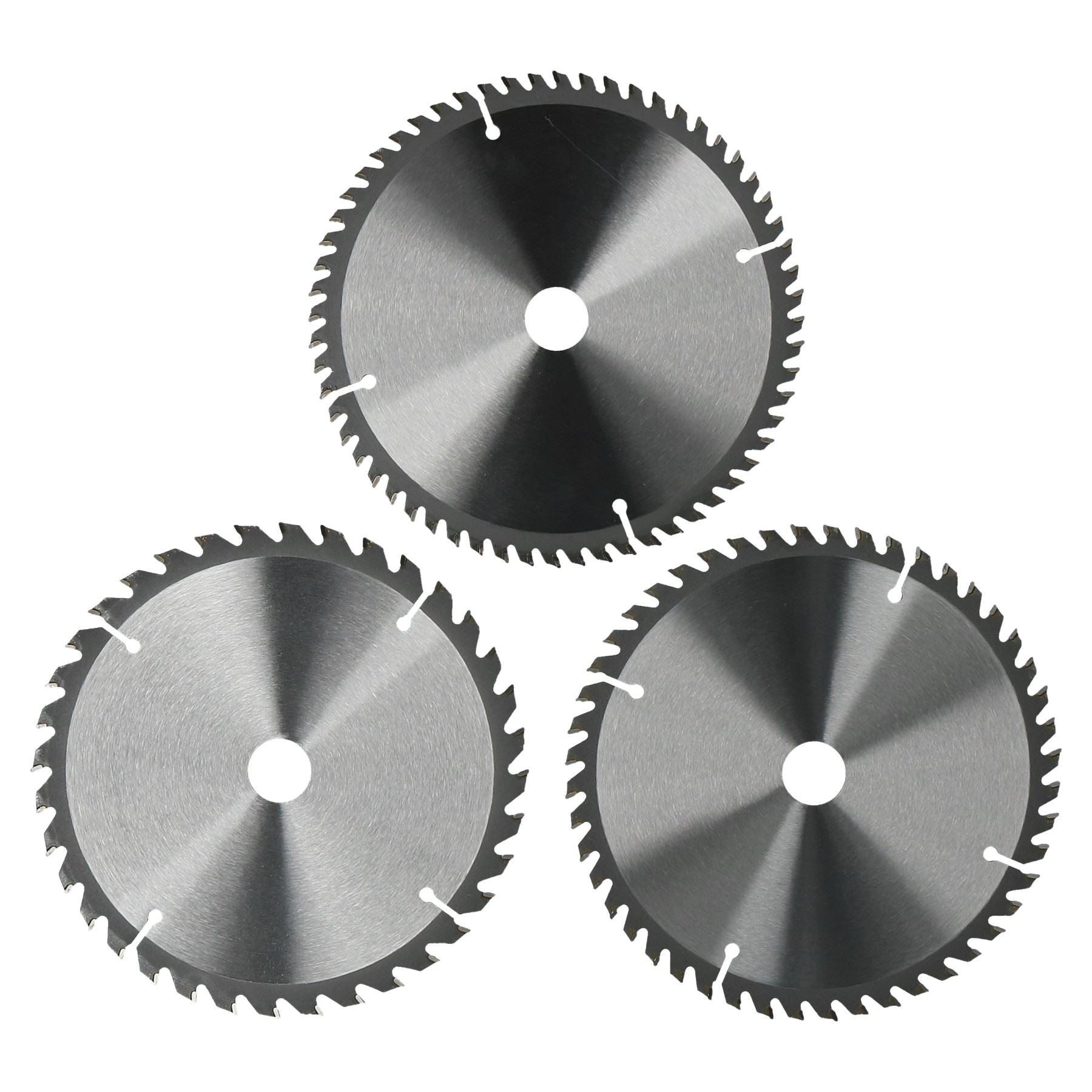 3 Pack - 160mm x 20/16mm TCT Circular Saw Blade 36T 48T 60T Wood Cutting