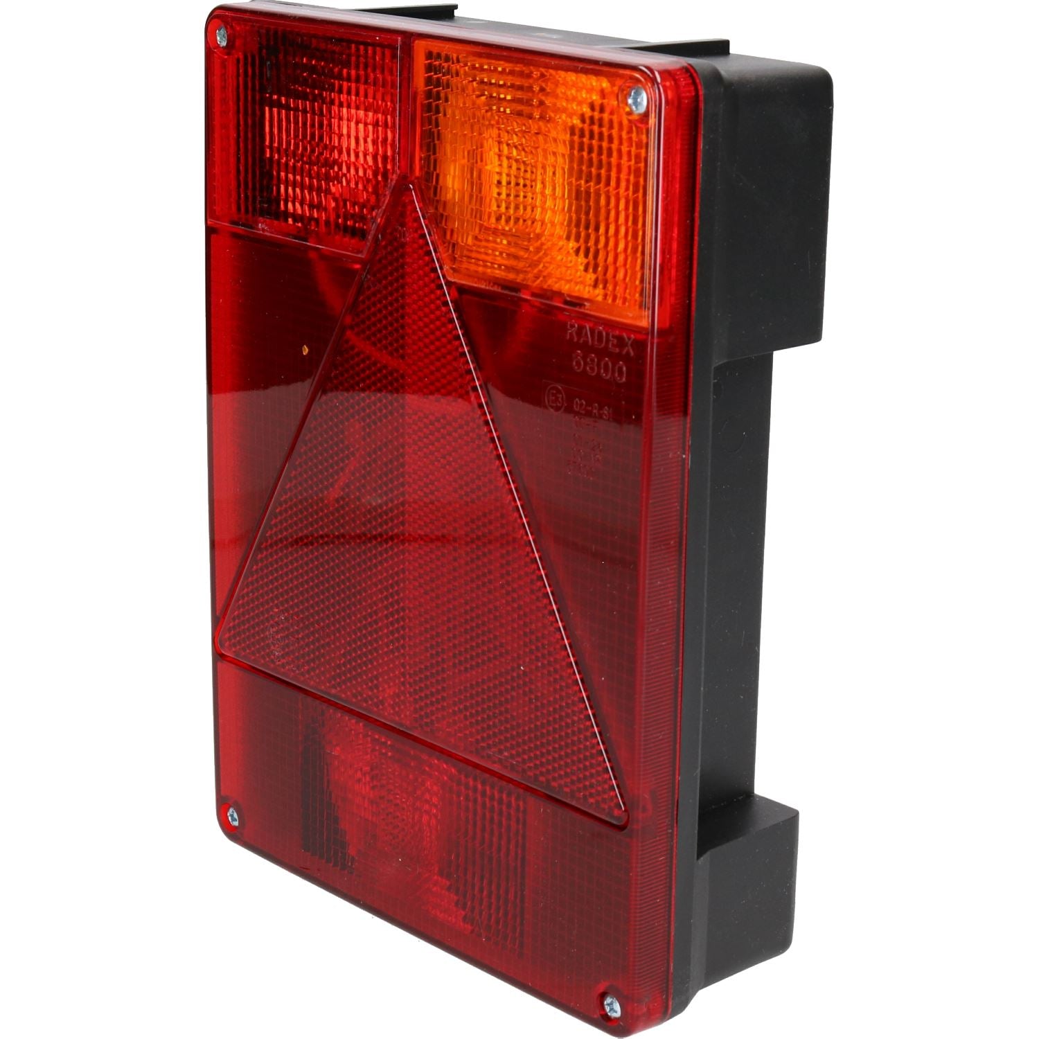 2x Red/White LED Side Marker Lights For Ifor Williams & Indespension Trailers