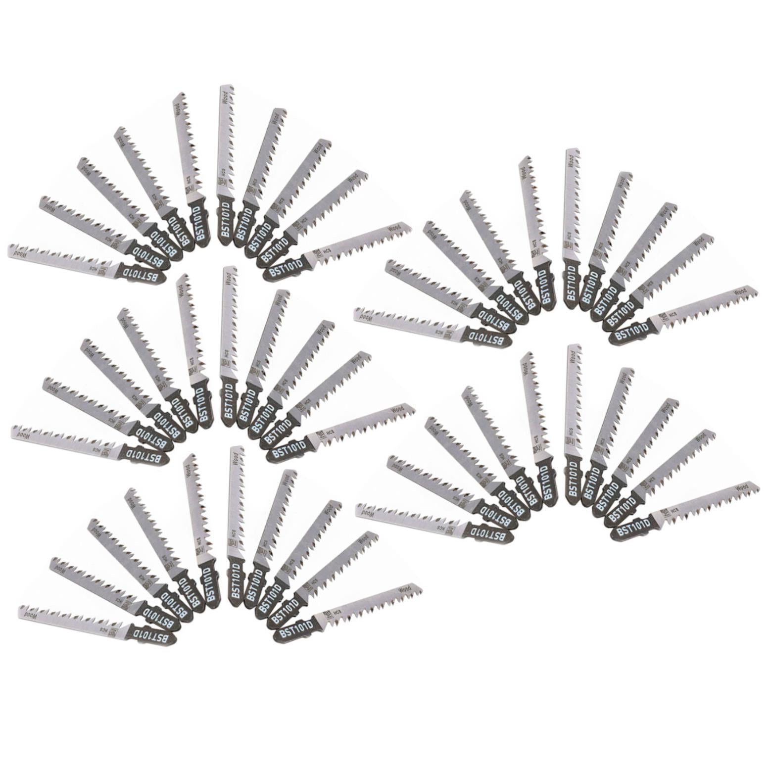 Jigsaw Blades 6 TPI with T Shank Cutting Wood Plastics Less Than 50mm