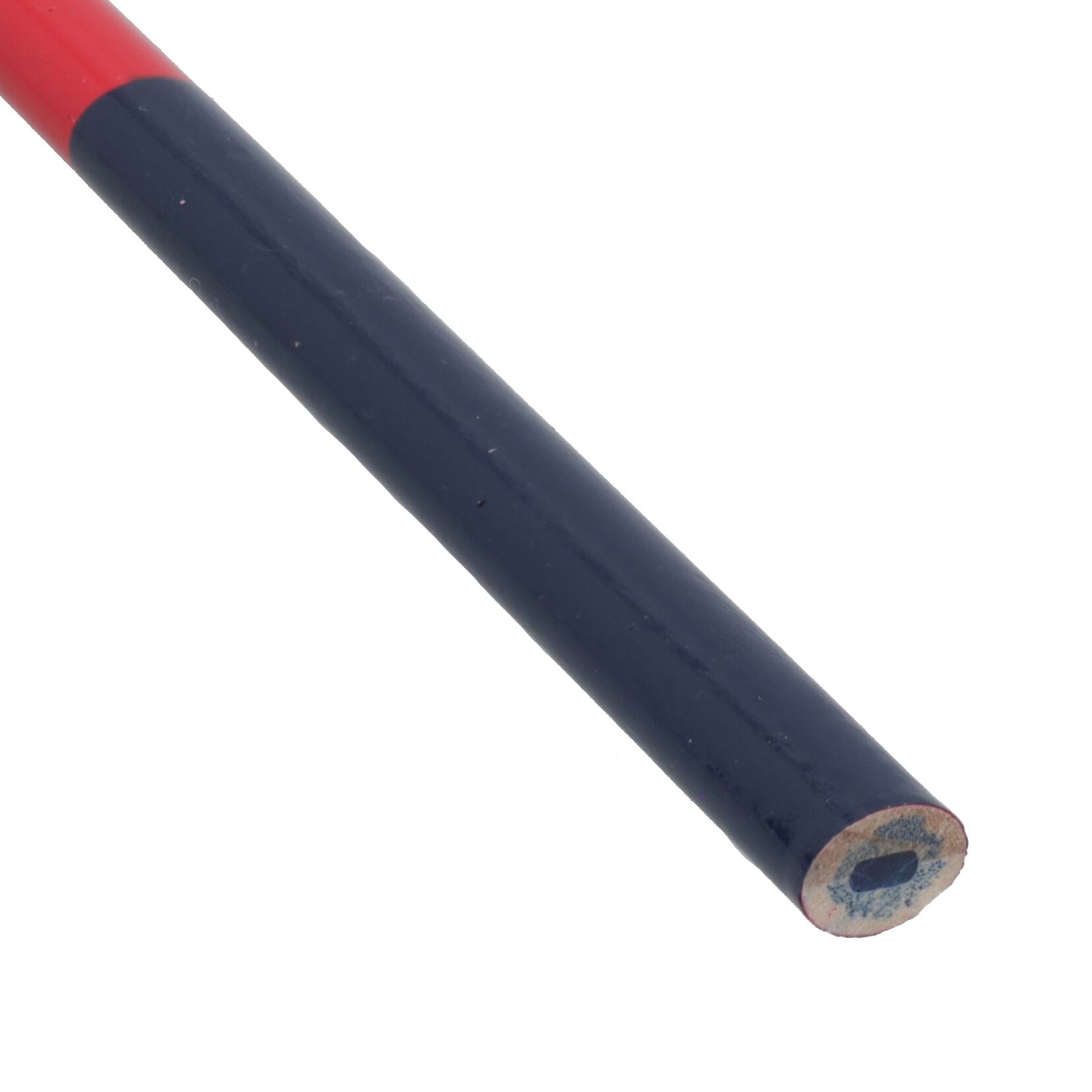Carpenters Bi Colour Pencils Red Blue Woodwork Builders Joiners Oval 12PK DIY
