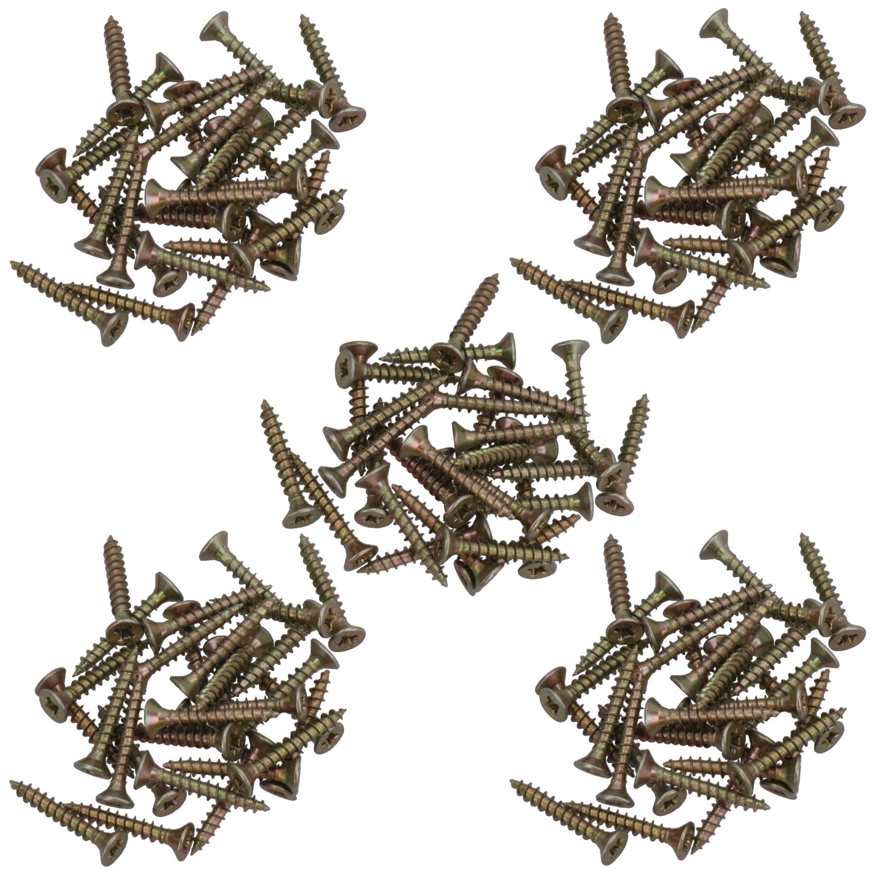 3mm x 20mm Countersunk Wood Chipboard Screw Fasteners PZ1 Drive