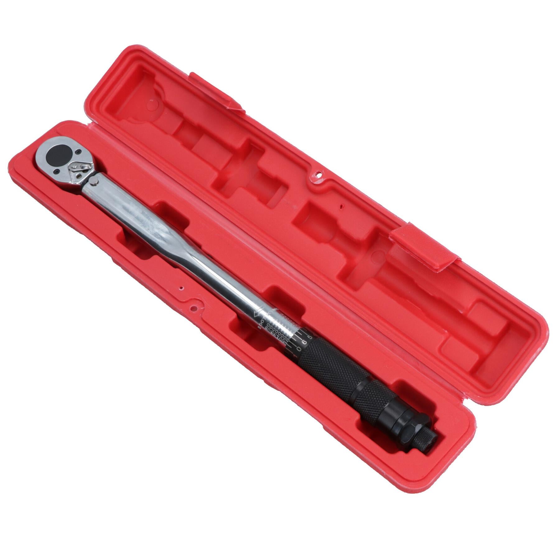 3/8in. Drive Adjustable Click Torque Wrench Ratchet Ratcheting 10 – 80 ft lbs