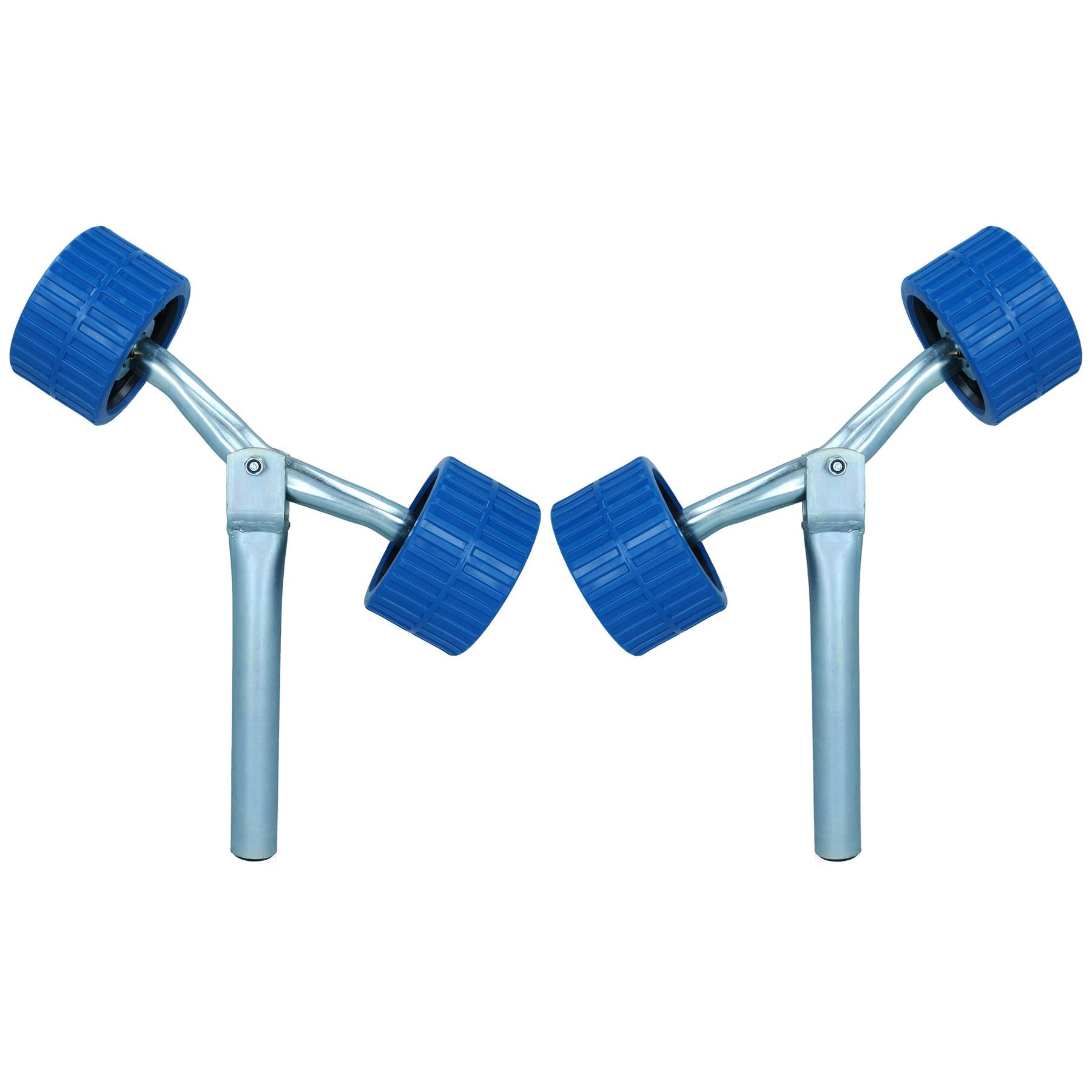 Boat Roller Wing Bracket & Stem Post with Non Marking Rollers Dumbbell Trailer