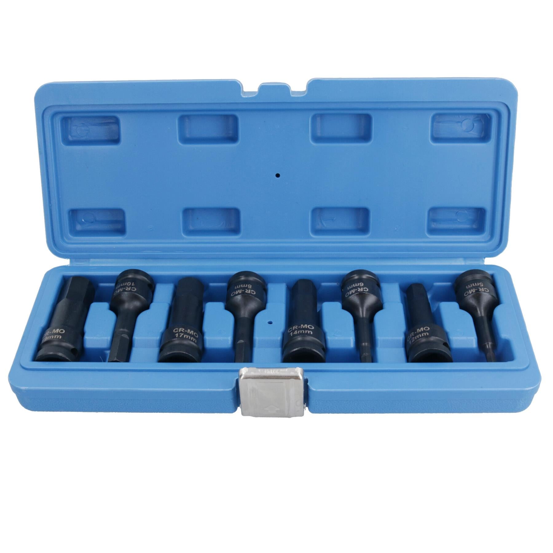 1/2" Drive Allen / hex key bit impact socket set H5 - H19 Metric Deep AT772