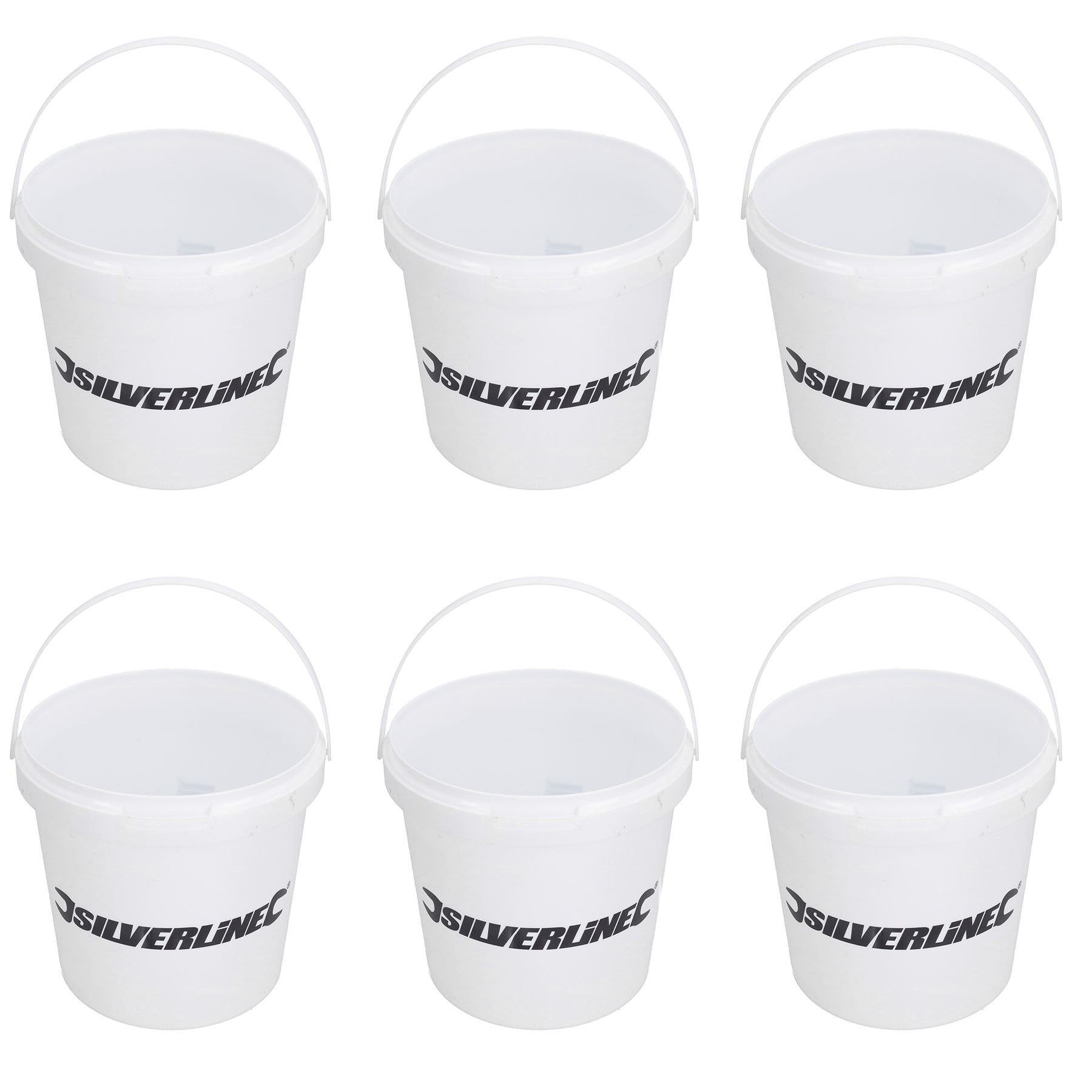 1.5 Litre Plastic Paint Kettles Painting Mixing Pots without Lids Decorating