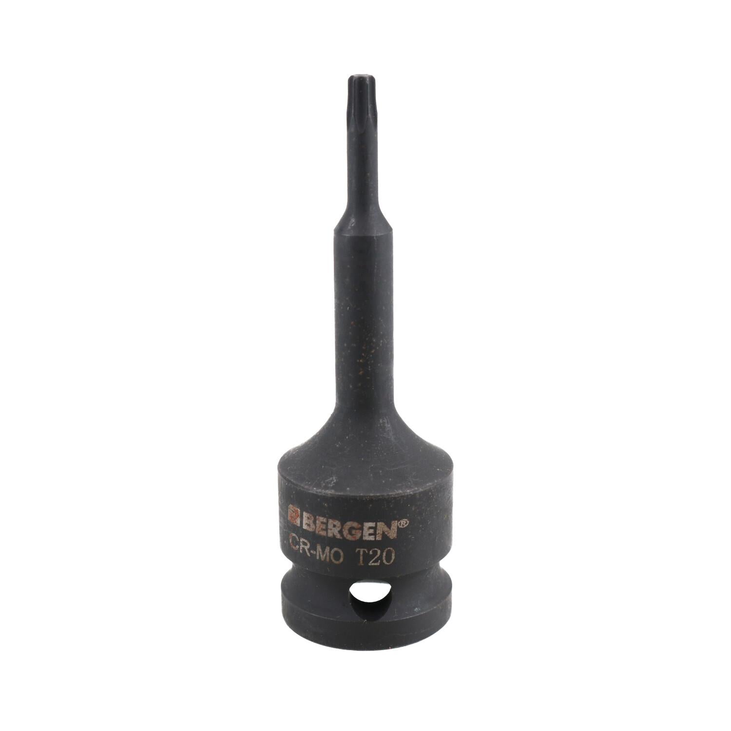 1/2" Drive Male Torx Star Extra Long Deep Impact Sockets 78mm T20 – T70