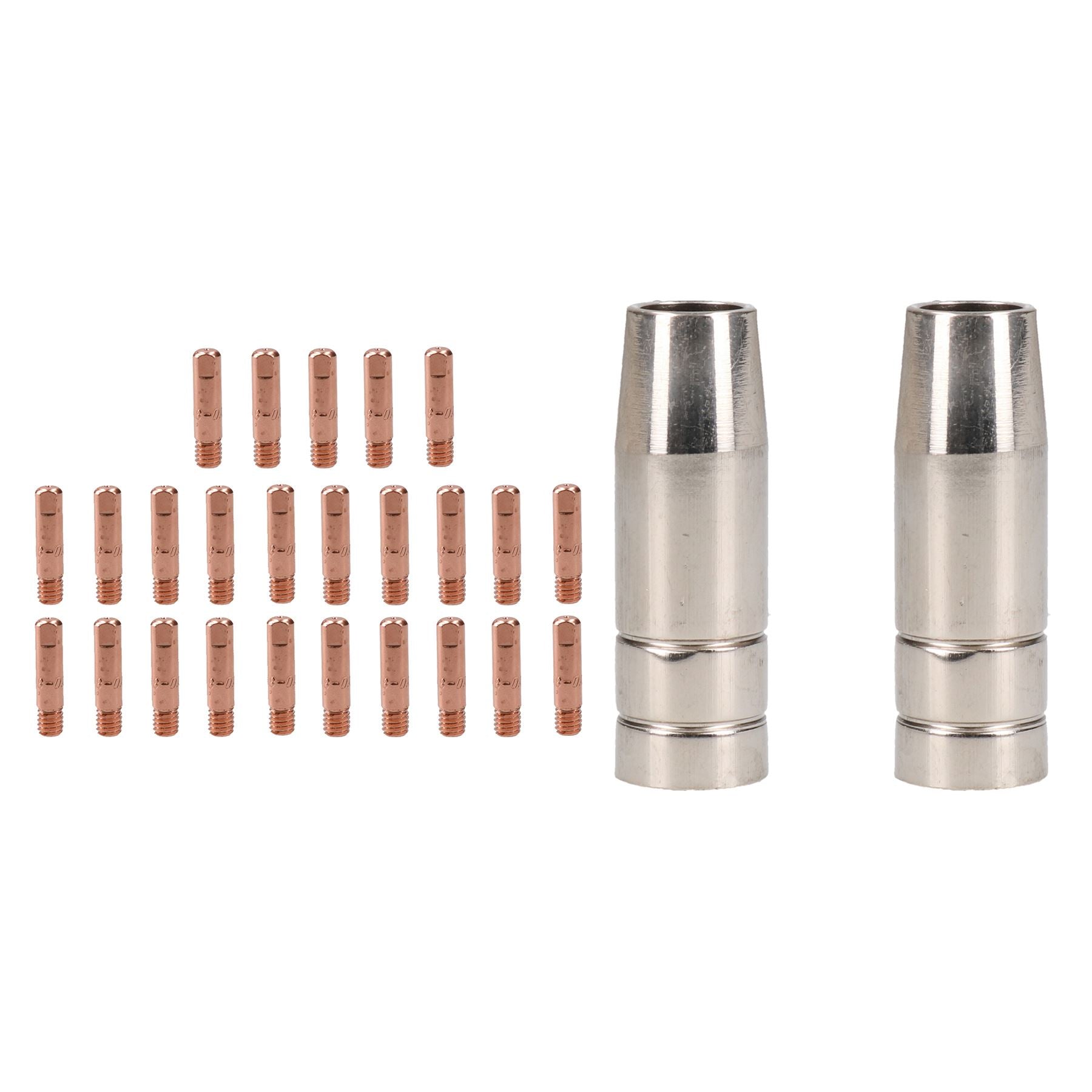 Cebora 130 & 110 / Snap On 130 2 x Shroud / Nozzle & Welding Tips