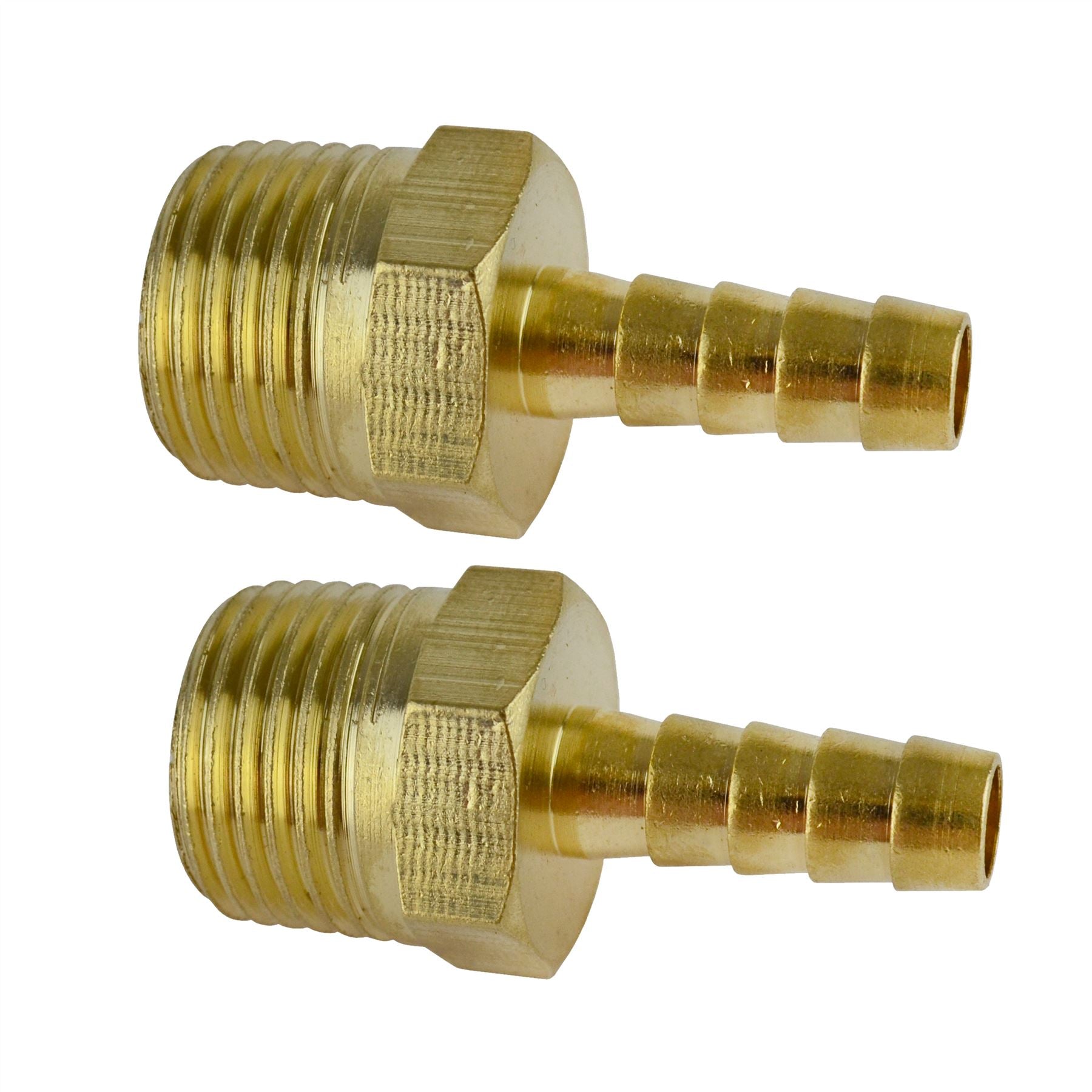 1/2" BSP Threaded Hose Tail Fitting for 1/4" 5/16" 3/8" 1/2" 3/4" Pipe Hose
