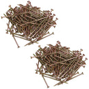 Countersunk Wood Screws 5.0 x 100mm Serrated Edge Prevent Splitting PZ2