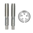 Metric Tap and Die Tungsten Steel Taper and Plug Set M2 - M18