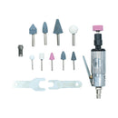 Air Die Grinder Grinding And Accessory Kit With 1/4" and 1/8" Collet 15pc Set
