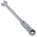 Metric Double Jointed Flexi Ratchet Combination Spanner Wrench 72 Teeth