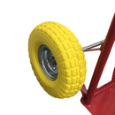 Sack Truck 600lb With Puncture Proof Foam Wheels Steel Hand Trolley Stacker
