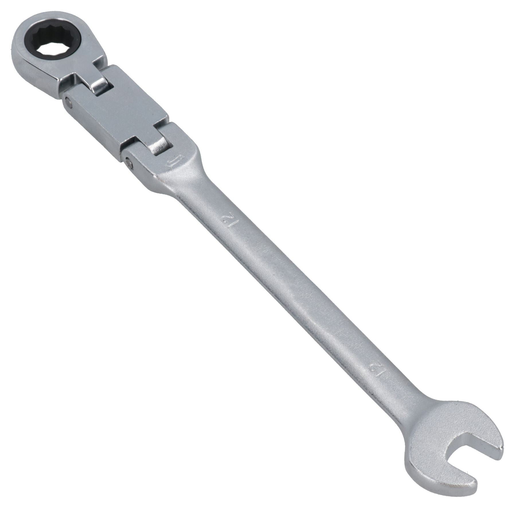 Metric Double Jointed Flexi Ratchet Combination Spanner Wrench 72 Teeth