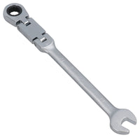 Metric Double Jointed Flexi Ratchet Combination Spanner Wrench 72 Teeth