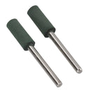Rotary Tool Rubber Polishing Points Cone Point Cylinder Shape 3.17 Mandrel