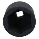 54mm 3/4in Drive Metric Shallow Impact Wheel Nut Socket 6 Sided Single-Hex