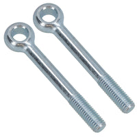 M12 100mm Eye Bolt Single Bolt Zinc Plated Threaded Rings DIN444 Catenary Wire