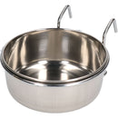 600ML Stainless Steel Small Animals, Dogs, Birds Coop Cup With Hook Holder