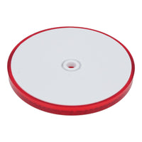 Red Round Circular Reflectors for Driveway Gate Fence Posts Trailer Rears