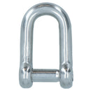 Countersunk Pin Dee Shackle 12mm Hex Socket Rigging Link Stainless Steel 316