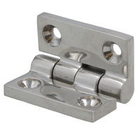 Polished Door Butt Hinge Stainless Steel 38mm x 38mm 316 Marine Cabin