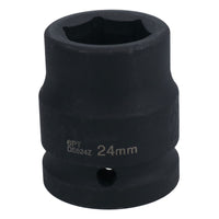 Metric Shallow Impact Impacted European Style Socket 3/4" Drive 6 Sided