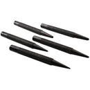 5pc Steel Centre Punch Metal Nail Brads Dot Starter Marking Set 1/16" - 3/16"
