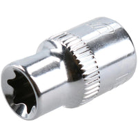 Female Torx Socket Star Bit Standard External Chrome Vanadium