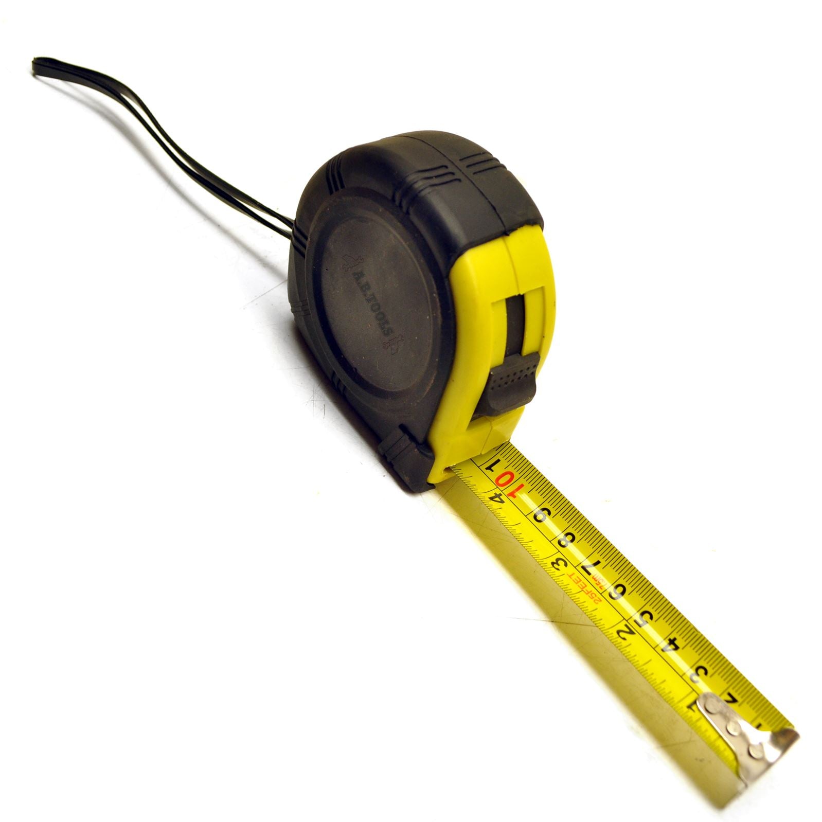 7.5 metre x 25mm Tape Measure Measuring Tape Rubber Coated mm Imperial TE554