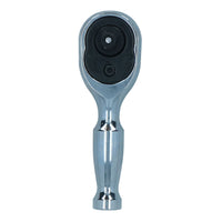 1/4in Drive Stubby Headed Ratchet Socket Driver 90 Teeth Quick Rel Reversible