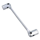 6pc Double End Flexible Socket Wrench Metric Spanner 8-19mm 12 Point TE844