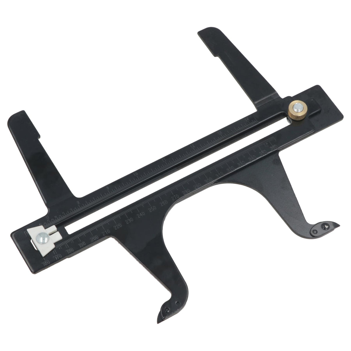 Brake Drum Wear Gauge Shoe Setting Tool Drum Size Measurement 160-360mm