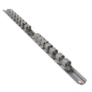 3pc Socket Rail Set 1/2" 3/8" 1/4" Storage Holder Grip Organiser TE063