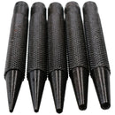 5pc Steel Centre Punch Metal Nail Brads Dot Starter Marking Set 1/16" - 3/16"
