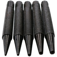 5pc Steel Centre Punch Metal Nail Brads Dot Starter Marking Set 1/16" - 3/16"