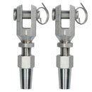 DIY Wire Rope Cable Fitting Swageless Rigging End Fitting Stainless Steel 316