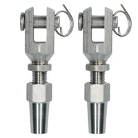 DIY Wire Rope Cable Fitting Swageless Rigging End Fitting Stainless Steel 316