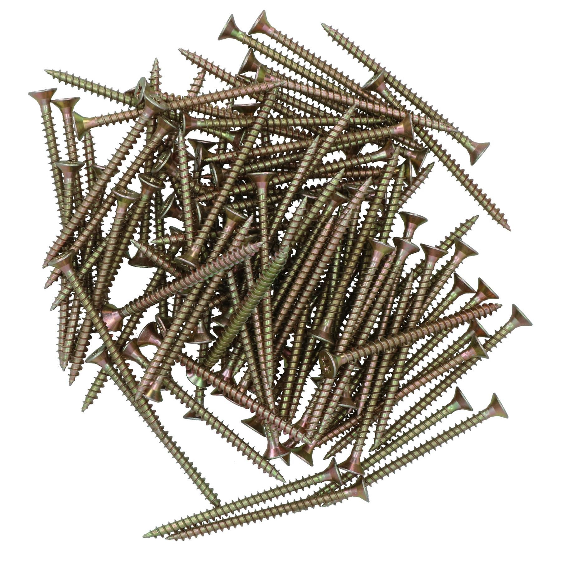 Wood Screws Multi Purpose Countersunk Fasteners 5.0 x 70mm PZ2 Screw