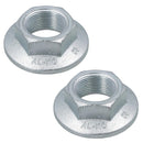 2 Alko Knott Axle Axles Trailer Brake Drum Hub Nut One Shot 24mm x 2.0mm M24