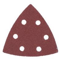 200 Hook Loop Delta Sanding Abrasive Discs Pads 93mm Triangle 80 Grit Medium