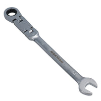 Metric Double Jointed Flexi Ratchet Combination Spanner Wrench 72 Teeth