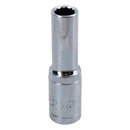 1/2in Drive Double Deep Long Reach Metric Socket 12 Point Sided Bi-hex