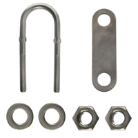 M10 40mm x 122mm U-Bolts / N-Bolts Stainless Steel Marine Grade Boat Trailer