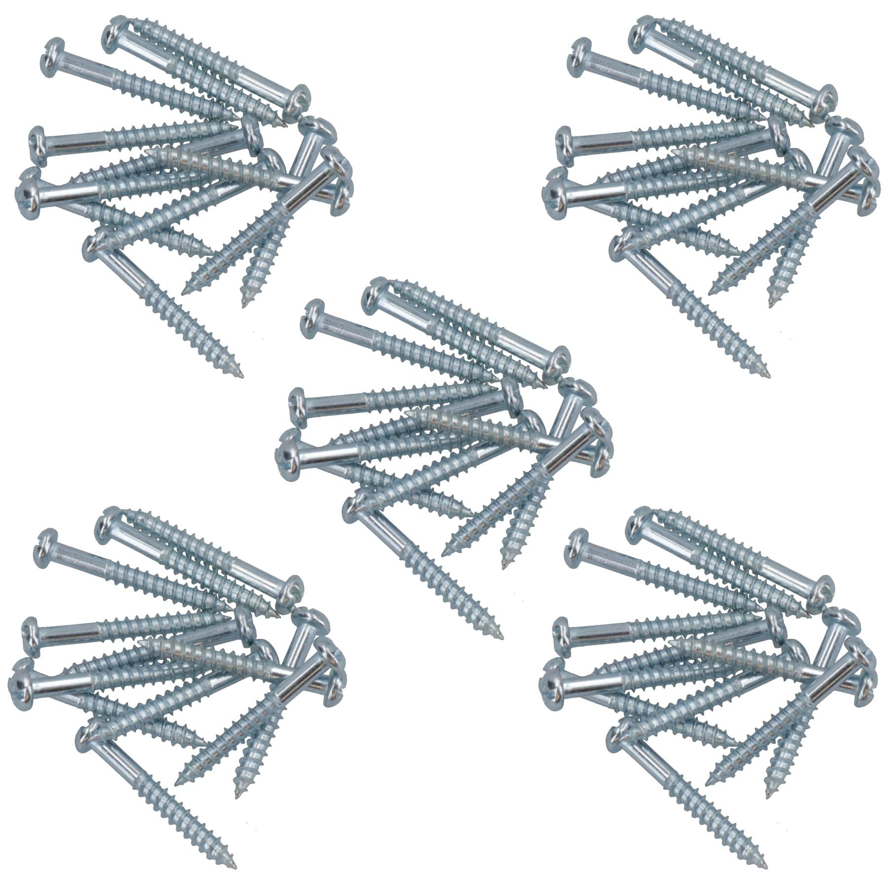 PH2 Dome Headed Phillips Wood Screws 4mm x 30mm Fastener Fixings