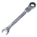MM Metric Flexible Combination Ratchet Spanner Wrench Bi-Hex 12 Sided 72 Teeth