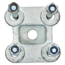 4 U Bolts 2 Base Plate For Ifor Williams Twin Parabolic Leaf Spring 115x53mm