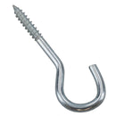 Screw Hook Fasteners Hangers Zinc Coated Finish 12mm Dia 45mm length