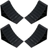 Safety Wheel Chocks Blocks Car Trailer Caravan Horsebox Wedge