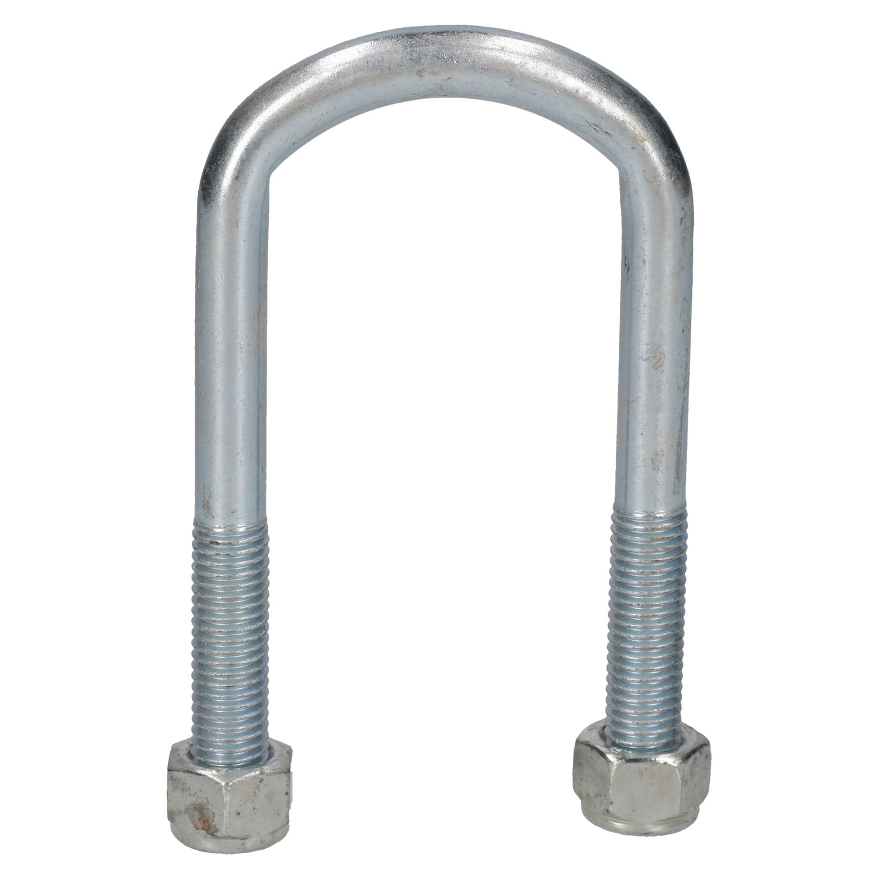 1 Single Parabolic Leaf Spring High Tensile U Bolt Nuts for Ifor Williams Trailers